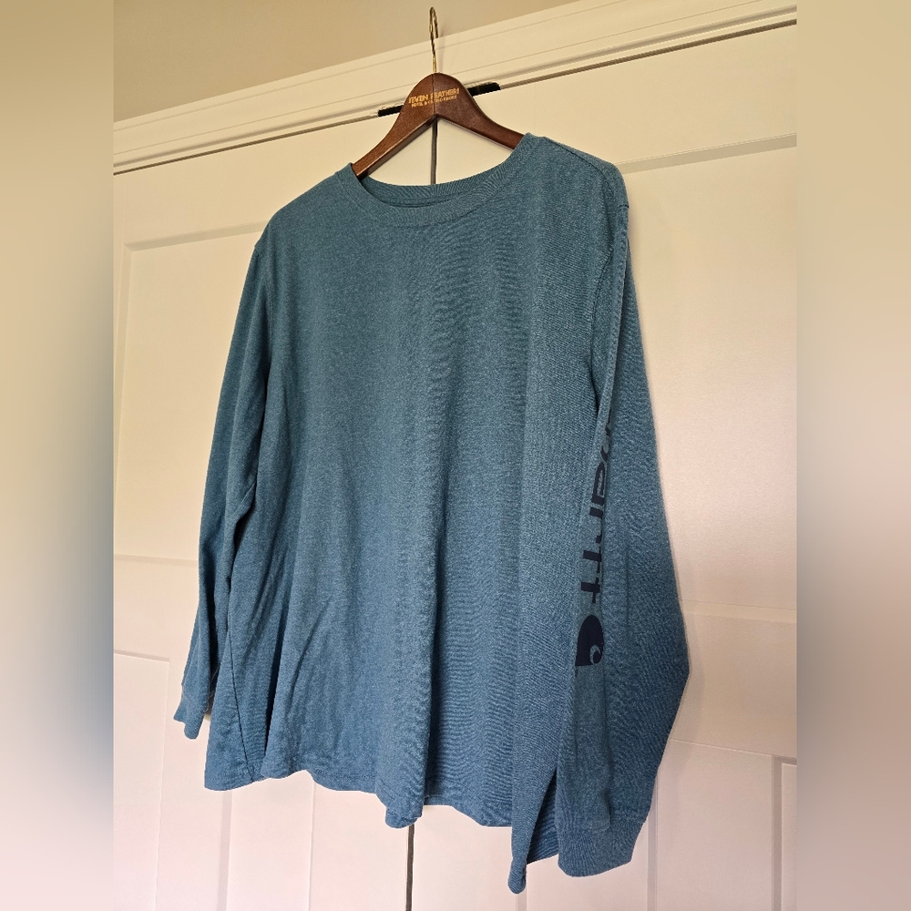Carhartt Blue Long Sleeve Shirt